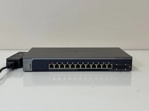 NETGEAR ProSafe M4100-D12G 12-portowy gigabitowy przełącznik zarządzalny L2+ z zasilaczem - Zdjęcie 1 z 3