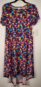 Abito Lularoe Carly (taglia small) colorato, nuovo con etichette, spedizione gratuita! - Foto 1 di 4