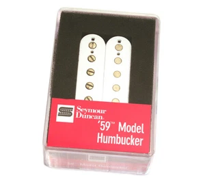 Seymour Duncan 4-conductor SH-1n White Neck '59 Humbucker Pickup 11101-01-W4c - Picture 1 of 1