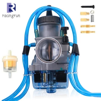 PWK Carb Fit for Honda ATC250R CR500R CR250 CR250M CR250R Carburetor PWK38 - Image 1 of 4