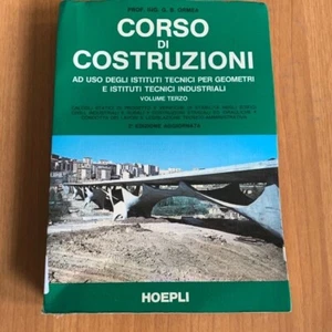 Corso di costruzioni Volume Terzo. Ormea. Hoepli - Imagen 1 de 6