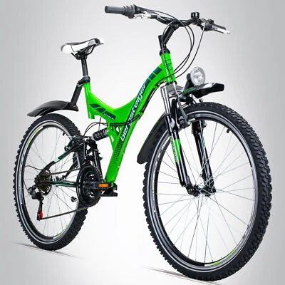 26 Zoll Mountainbike Bergsteiger Memphis 21 Gang Shimano Standlicht nach STVZO - Bild 1 von 4