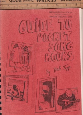 Christian "Guide to Pocket Songbook" by Dale Topp PhD Calvin College Union Schoo - Image 1 of 4
