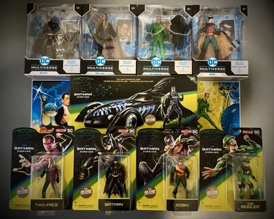 DC Comics™ BATMAN FOREVER McFarlane Spinmaster WB Studio Store CONJUNTO DE BONECOS DE AÇÃO - Imagem 1 de 4