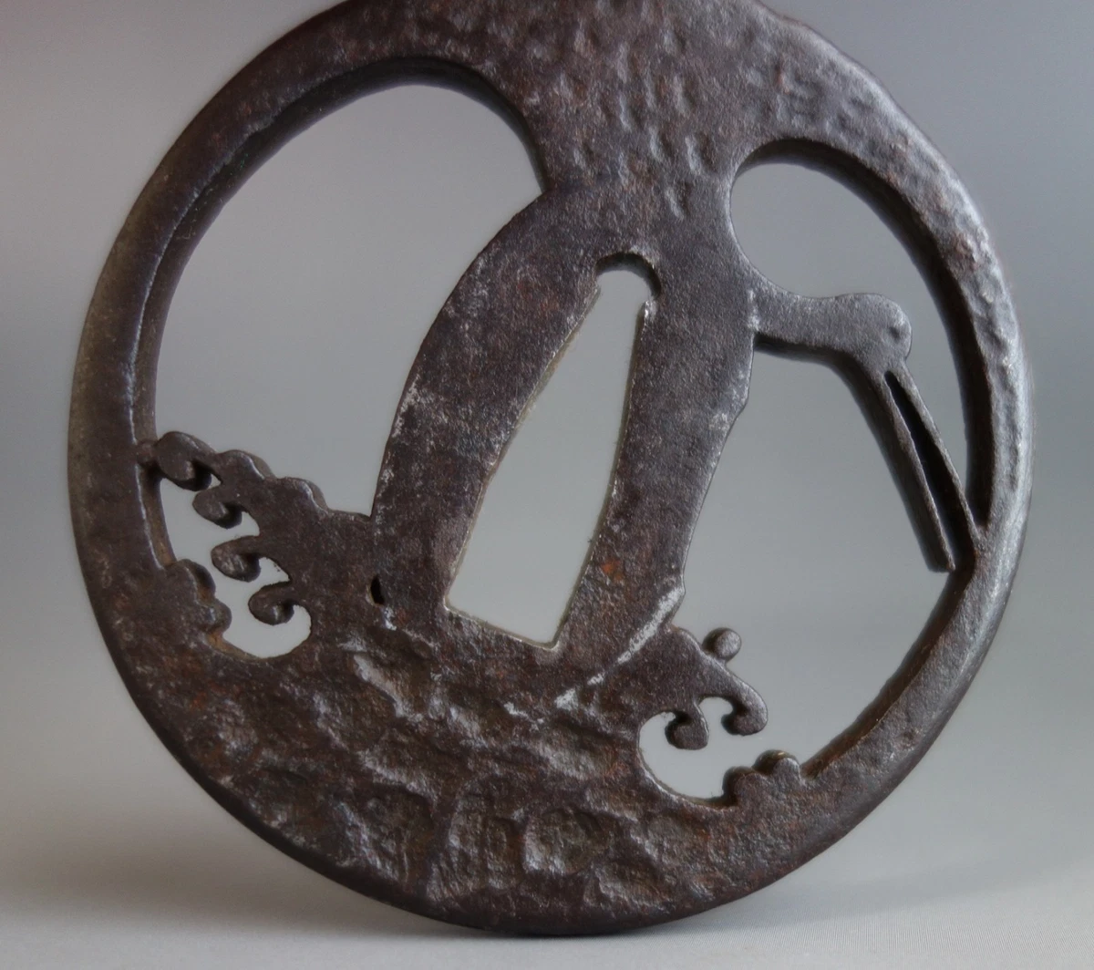 Iron 主1850-1899 年日本刀镡| eBay