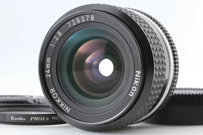 ◆COMO NUEVO◆ NIKON Nikkor Ai-s 24mm f2.8 MF lente gran angular para cámara SL... - Imagen 1 de 4