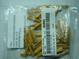 100x WIDERSTANDSNETZWERK  390R SIL10-5   #18W05*#19a - Bild 1 von 7