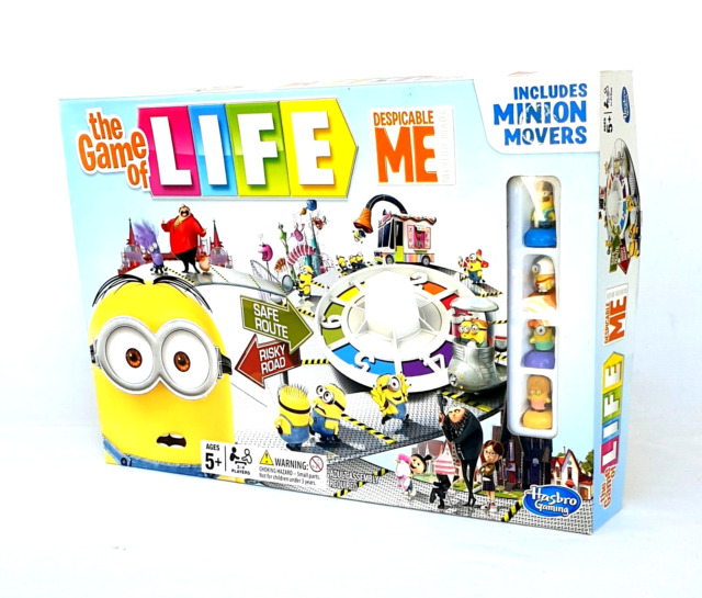 Despicable Me Minion The Game of Life Game Rules & Instructions - Hasbro