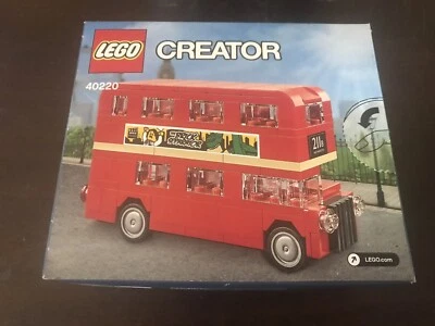 Lego Creator London Double Decker Bus 40220 Retired 2016 New Sealed Damaged Box - Image 1 of 4