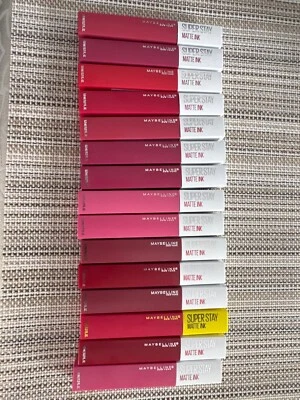 Lápiz labial Maybelline Super Stay Matte Ink 5,0 ml/0,17 oz. Nuevo Foto 1 de 4