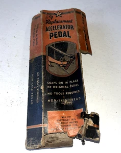 Vintage KASTAR NO. 136 Replacement Accelerator Pedal Chevrolet 1933 to 1935 NOS. - Picture 1 of 11