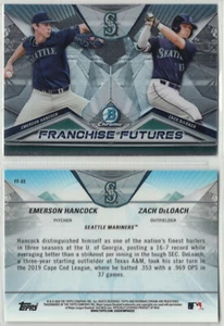 Bowman Draft 2020 Chrome Franchise Futures Zach DeLoach Emerson Hancock - Photo 1 sur 1