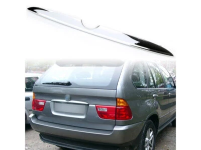 Para 00-06 BMW X5 E53 CROMO Tapa Trasera Maletero Manija Borde Puerta Trasera Cubierta Foto 1 de 3