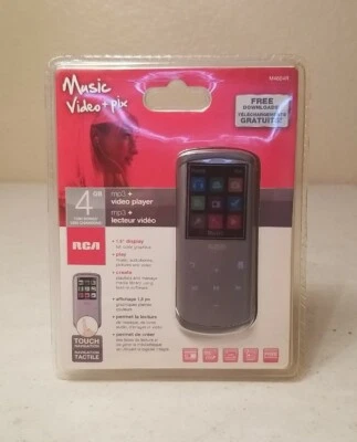 Nuevo Precintado RCA 4GB mp3 + Reproductor de Video, Pantalla 1.8" M4604R (Descontinuado) 2010 Foto 1 de 4