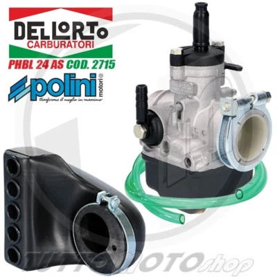 DELLORTO CARBURATORE DELL'ORTO PHBL 24 AS + FILTRO ARIA POLINI VESPA 125 PRIMAVERA - ET3
