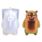 Soap Molds Standing Bear Silicone Material Hand-Making Supplies for