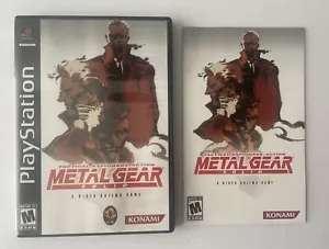 Metal Gear Solid 1 1998 PS1 Essential Collection (PS2) Complete CiB Excellent - Picture 1 of 6
