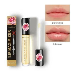Lip Gloss Maximizer Plump Volume Bigger Lip Moisturizing Lip Plumping Oil - Picture 1 of 12