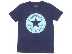 Converse Big Boy's Jungle Camo Chuck Patch T-Shirt Short Sleeve Obsidian - Picture 1 of 10