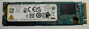 4TB Kioxia XG8 - NVMe SSD - PCIe 4.0 x4 - M.2 2280 (KXG80ZN84T09) 100% Health - Afbeelding 1 van 3