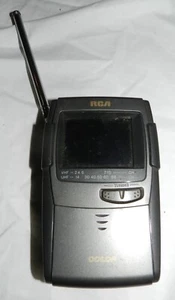Vintage RCA Color LCD Handheld Television - power on - Bild 1 von 3