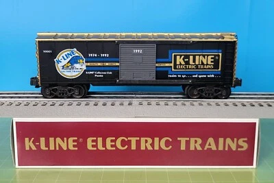 CB23: K-Line K-90001 KCC Premier Edition Classic Box Car O Gauge - Image 1 of 3