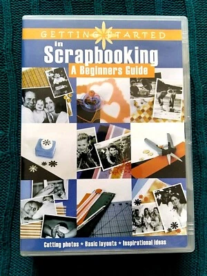 GETTING STARTED IN SCRAPBOOKING - A BEGINNERS GUIDE - DVD- R-ALL- LIKE NEW - Image 1 of 2