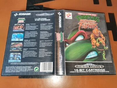 ## Turtles Tournament Fighters - SEGA Mega Drive / MD Spiel - CIB ## - Bild 1 von 2