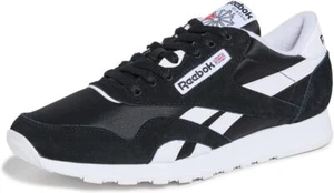 Herren Reebok Classic Nylon Laufschuh sportlich GY7231 schwarz/weiß brandneu - Bild 1 von 9