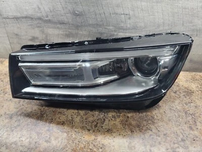 2018 - 2020 AUDI Q5 SQ5 DRIVER LEFT LH HEADLIGHT HID XENON Capa No Ballast Tabs - Image 1 of 4