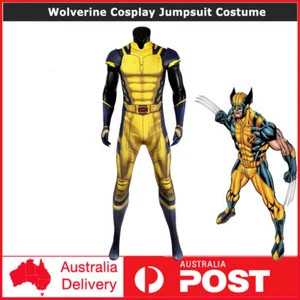 Deadpool 3 Wolverine Cosplay Jumpsuit Costume Sleeveless Deluxe Collection
