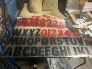 42 Marquee 7 inch sign display Letters Plastic Acrylic, Numbers & Symbols.