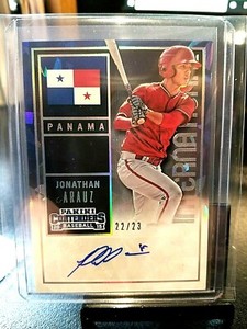 2015 JONATHAN ARAUZ #22/23 CONTEDERS CRACKED ICE "AUTO" #10