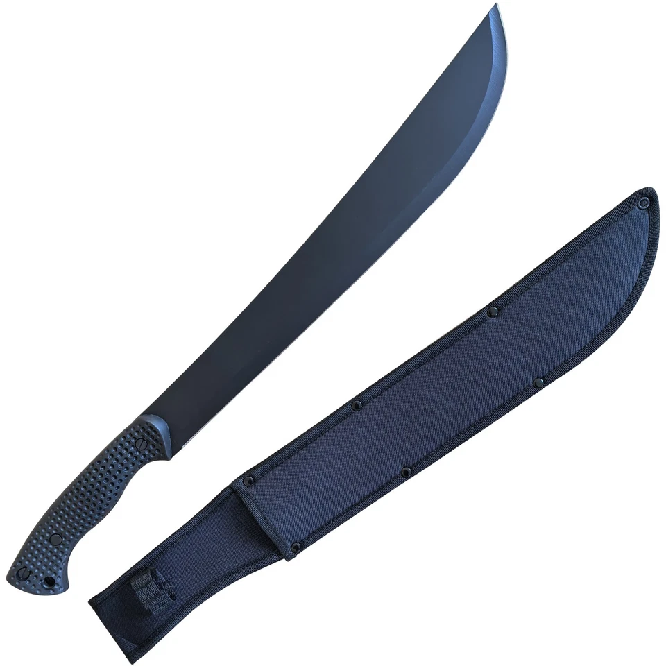 Espada de acero inoxidable 21 pulgadas/machete exterior/afilado/hoja negra/coleccionables/regalo Foto 1 de 4