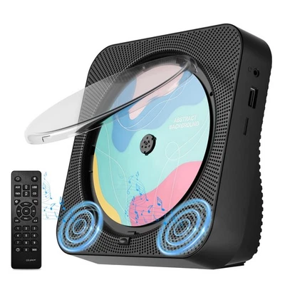 CD Player Tragbar mit Bluetooth Desktop CD Player für Zuhause mit HiFi Sound... - Bild 1 von 4