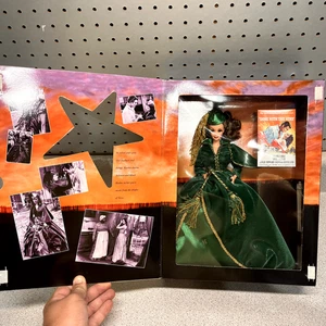 VTG 1990s MATTEL Hollywood Legends Collection Scarlett O'Hara Barbie Doll - Picture 1 of 8