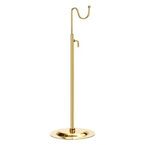 Purse Display Stand Adjustable Tabletop Single Hook Handbag Rack - Gold - Picture 1 of 6