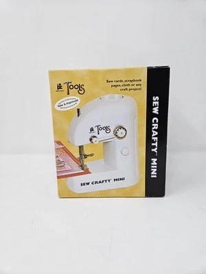 PC TOOLS, SEW CRAFTY MINI SEWING MACHINE - Image 1 of 4