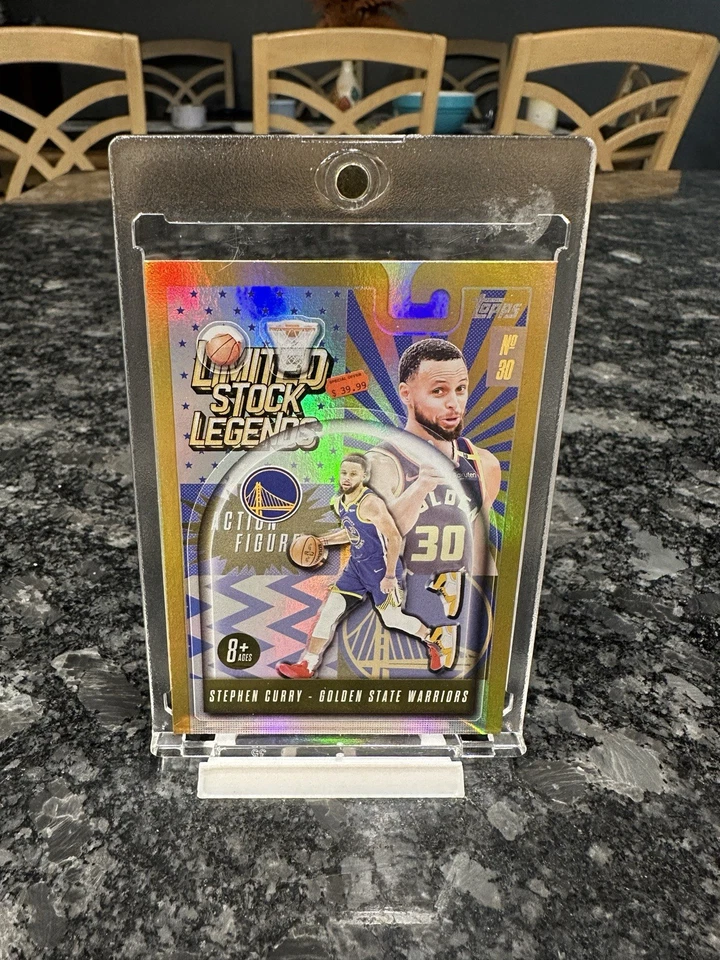 2025-26 Topps Stephen Curry Stock Limitado Leyendas LST-37 Foto 1 de 2