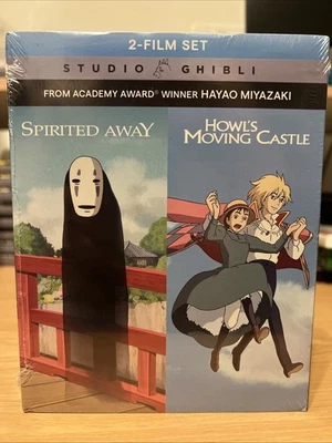 Spirited Away & Howl's Moving Castle Blu-Ray 2 Pack Brand New Sealed - Image 1 of 4