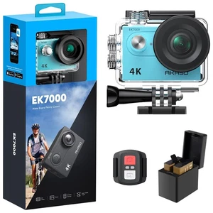 AKASO EK7000 4K30FPS 20MP WiFi Action Camera with EIS Ultra HD 131FT Waterpro... - Picture 1 of 9