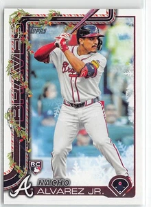 2025 Topps Holiday RC #H183 Nacho Alvarez Jr. - Picture 1 of 2