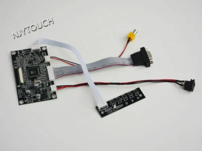 KYV-N2 V6 VGA AV LCD Controller Board for ZJ050NA-08C 640x480 50Pins TFT Screen - Image 1 of 2