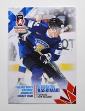 2023 BY Cards IIHF World Junior Championship Finland #110 Aleksanteri Kaskimaki