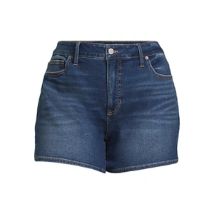 Pantalón Corto Mujer Lavado Medio Terra & Sky Línea A Talla Grande 20W - Imagen 1 de 4