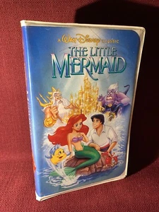 The Little Mermaid VHS 1989 Diamond Edition DISNEY (Banned Cover) SHIPS FREE - Picture 1 of 9
