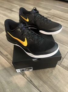 Nike Kobe 8 Protro Lakers Away Black/Universty Gold-Whte HF9550-001 Size 9.5 - Picture 1 of 5