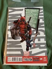 Marvel Comics Uncanny Avengers 1 Deadpool Variant  2012 Awesome Book!!!