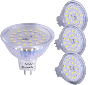 MR16 LED Spot Light 120V Dimmable 5W 6000K Daylight Gu5.3 Bulb 400LM Replace - Picture 1 of 9