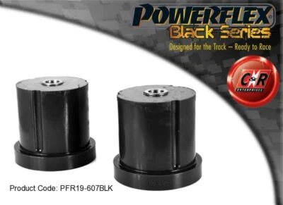 Powerflex Black Rr Beam Bushes Per Ford Escort Mk7 + RS2000 90-01 PFR19-607BLK - Immagine 1 di 4